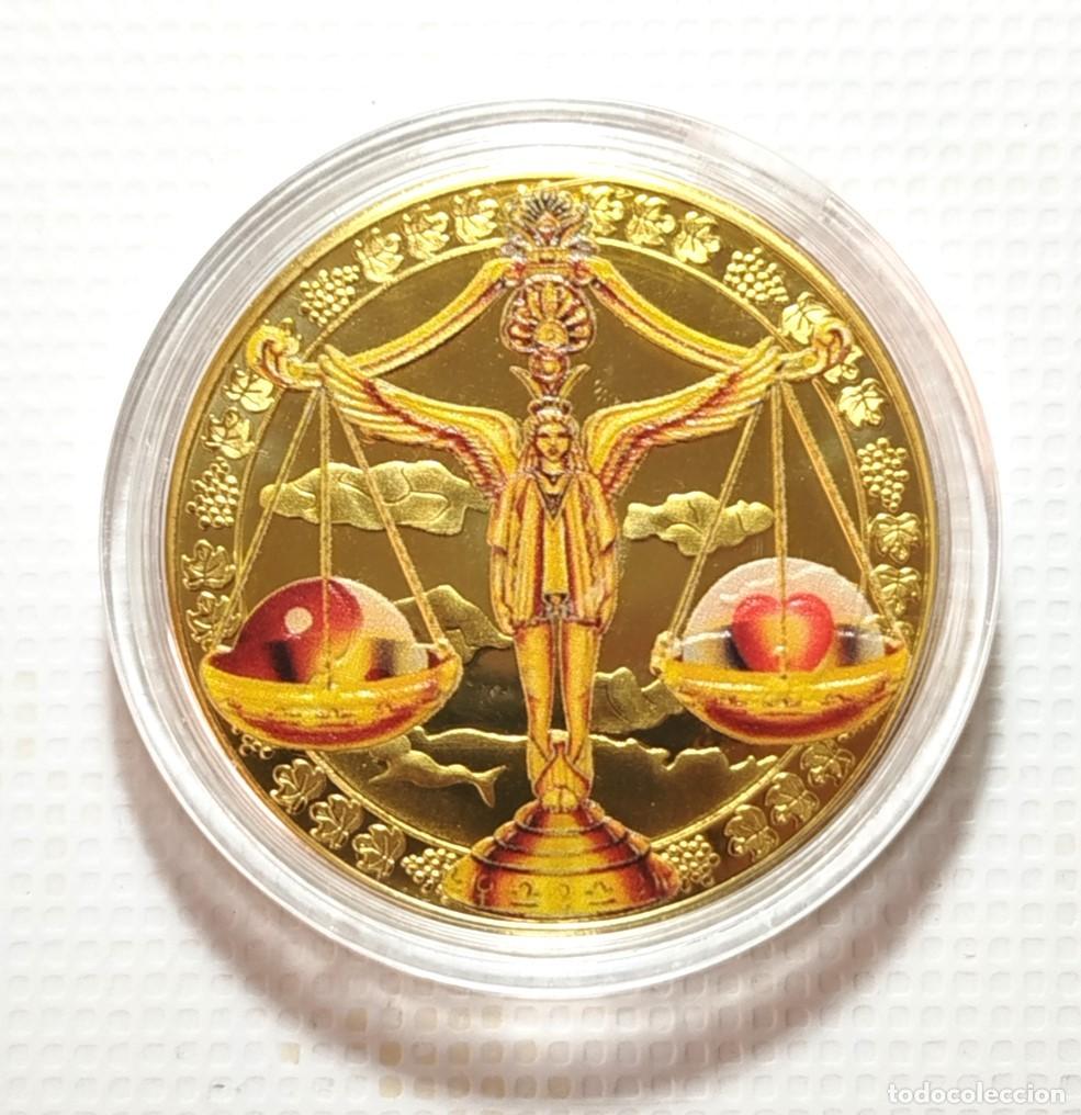 Material numism&aacute;tico: MONEDA . MEDALLA CONMEMORATIVA . CONSTELACIONES . LIBRA - Foto 1