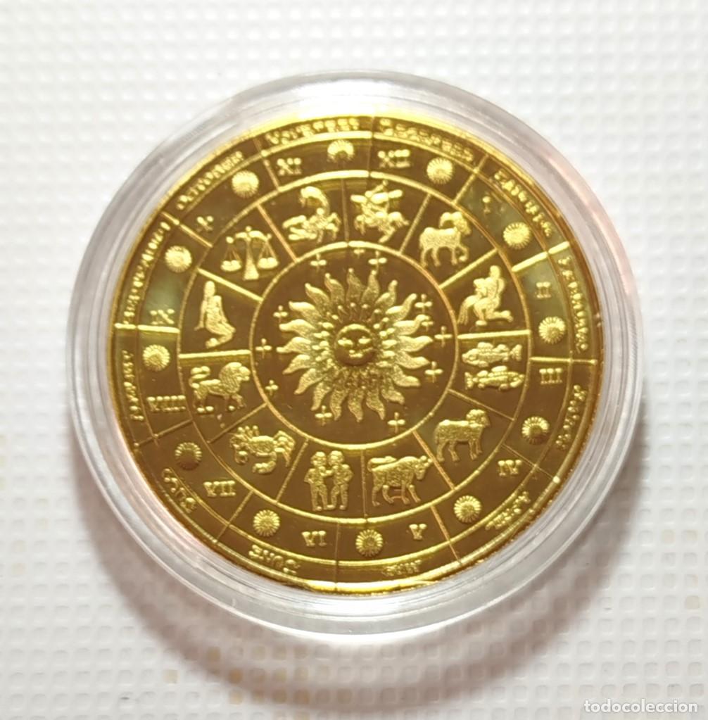 Material numism&aacute;tico: MONEDA . MEDALLA CONMEMORATIVA . CONSTELACIONES . LIBRA - Foto 2