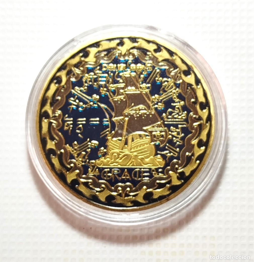 Material numism&aacute;tico: MONEDA MEDALLA CONMEMORATIVA . DESAFIO DE HIERRO - Foto 2