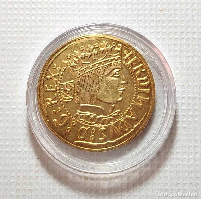 Material numism&aacute;tico: MONEDA . MEDALLA CONMEMORATIVA . FERNANDO - Foto 1
