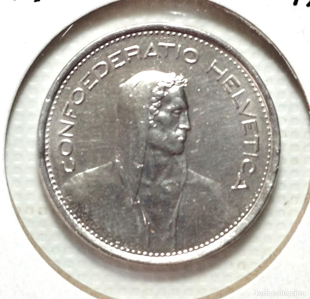 Material numism&aacute;tico: EUROPA . SUIZA . 5 FRANCOS 1968 - Foto 1