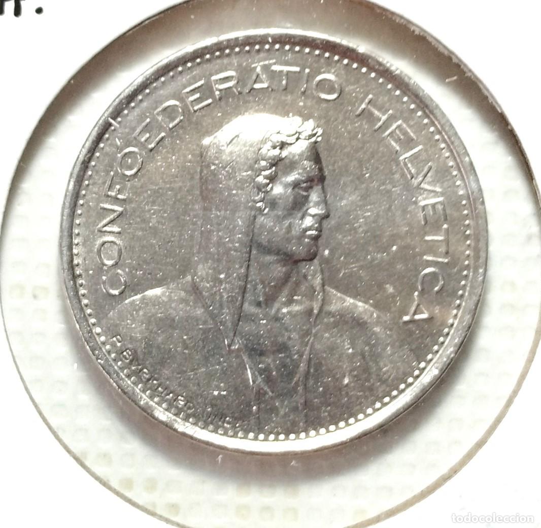 Material numism&aacute;tico: EUROPA . SUIZA . 5 FRANCOS 1973 - Foto 1