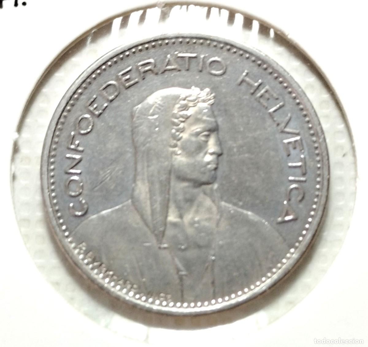 Material numism&aacute;tico: EUROPA . SUIZA . 5 FRANCOS 1987 - Foto 1