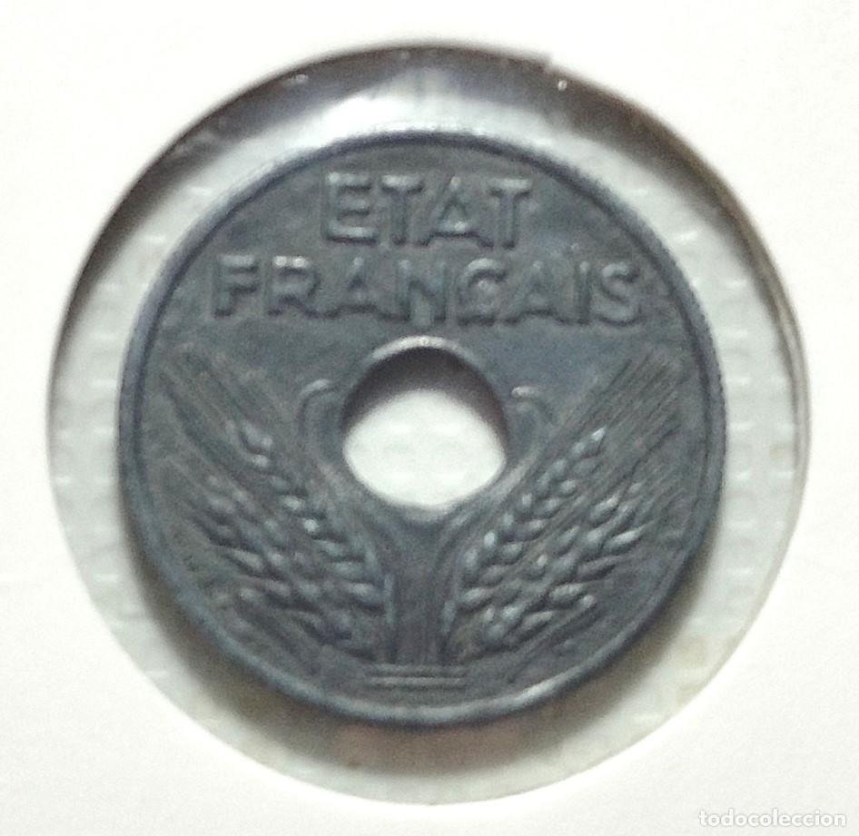 Material numism&aacute;tico: EUROPA . FRANCIA . 10 CENTIMES 1942 - Foto 1
