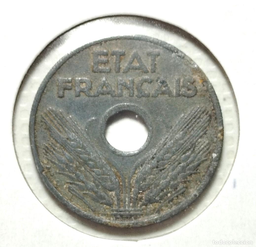 Material numism&aacute;tico: EUROPA . FRANCIA . 10 CENTIMES 1941 - Foto 2