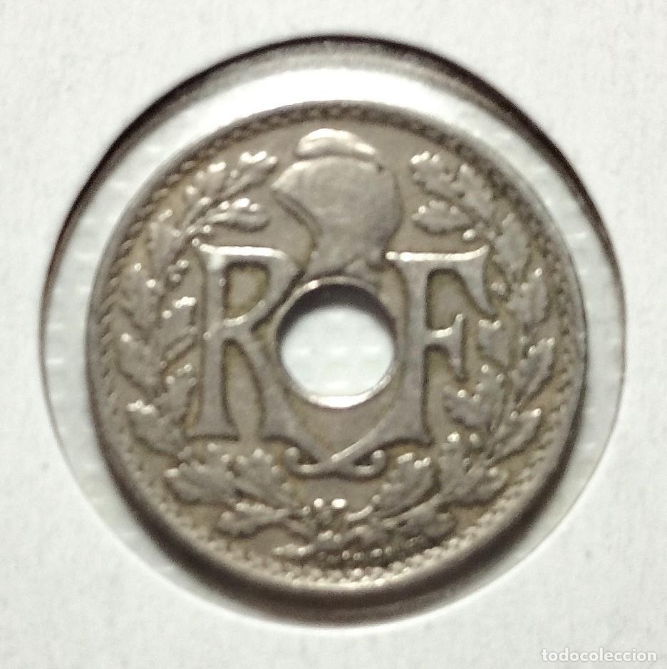 Material numism&aacute;tico: EUROPA . FRANCIA . 25 CENTIMES 1919 - Foto 2