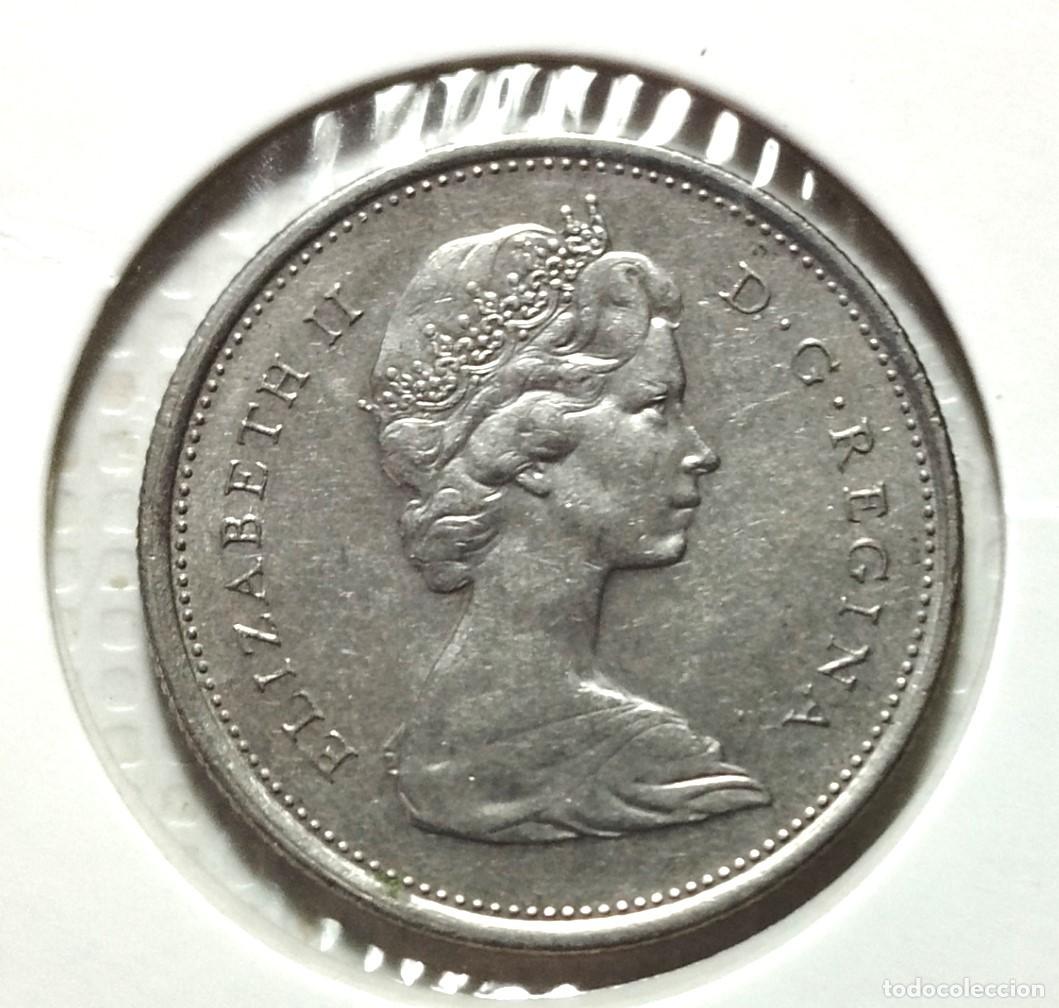 Material numism&aacute;tico: AMERICA . CANAD&Aacute; . 25 CENTS 1974 - Foto 1