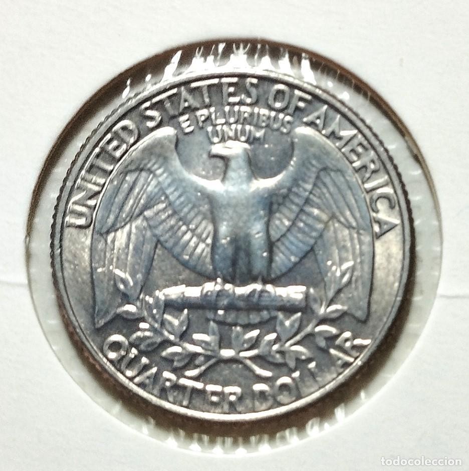 Material numism&aacute;tico: AMERICA . ESTADOS UNIDOS . QUARTER DOLLAR 1982 - Foto 2