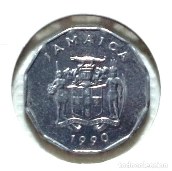 Material numism&aacute;tico: AMERICA . JAMAICA . 1 CENT 1990 . SIN CIRCULAR - Foto 1