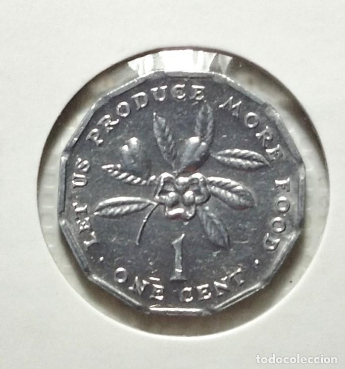 Material numism&aacute;tico: AMERICA . JAMAICA . 1 CENT 1990 . SIN CIRCULAR - Foto 2