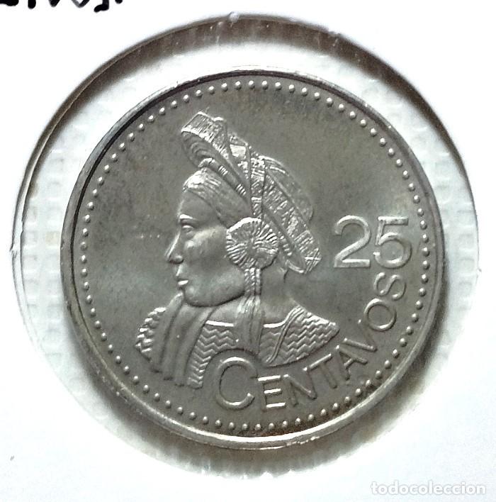 Material numism&aacute;tico: AMERICA . GUATEMALA . 25 CENTAVOS 2000 . SIN CIRCULAR - Foto 1