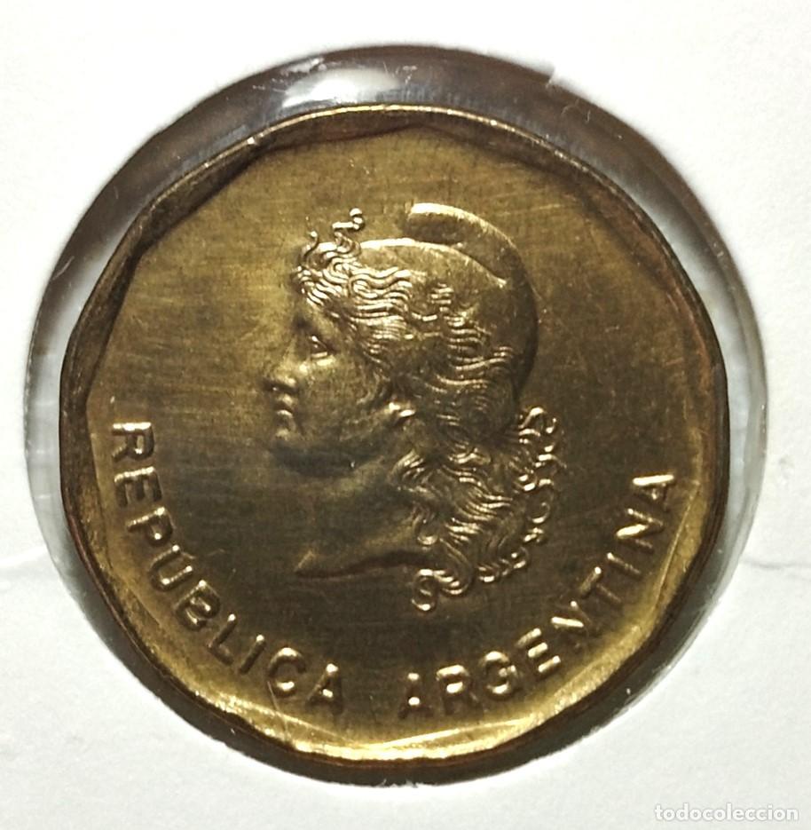 Material numism&aacute;tico: AMERICA . ARGENTINA . 50 CENTAVOS 1988 . SIN CIRCULAR - Foto 1