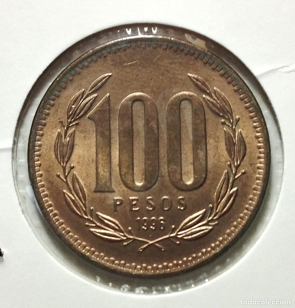 Material numism&aacute;tico: AMERICA . CHILE . 100 PESOS 1996 . SIN CIRCULAR - Foto 2