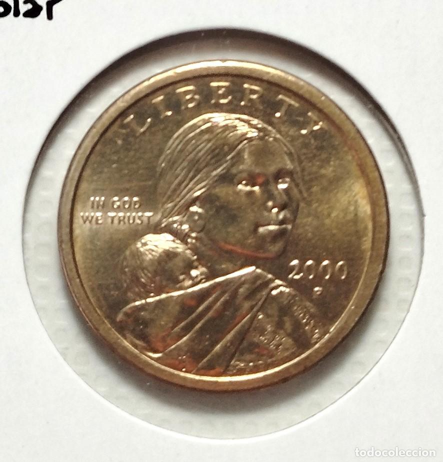 Material numism&aacute;tico: AMERICA . ESTADOS UNIDOS . 1 DOLLAR 2000 P . SIN CIRCULAR - Foto 1
