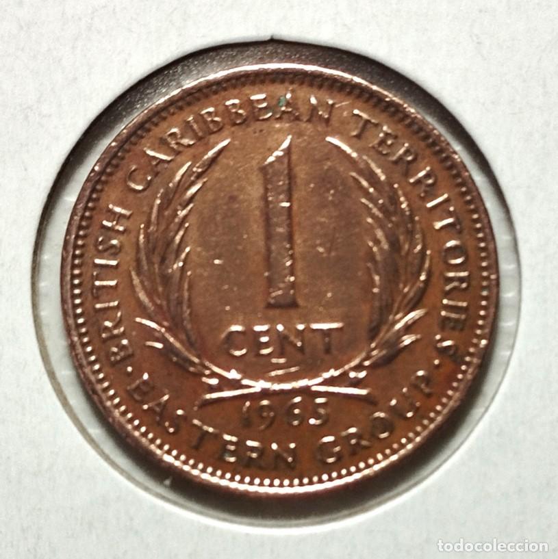 Material numism&aacute;tico: AMERICA. EAST CARIBEAN . 1 CENT 1965 - Foto 2