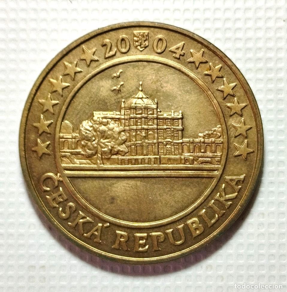 Material numism&aacute;tico: MONEDA . MEDALLA CONMEMORATIVA . REP&Uacute;BLICA CHECA 2004 - Foto 2