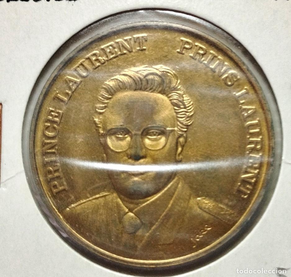Material numism&aacute;tico: MONEDA . MEDALLA CONMEMORATIVA . BELGICABALDUINO 1997 - Foto 1