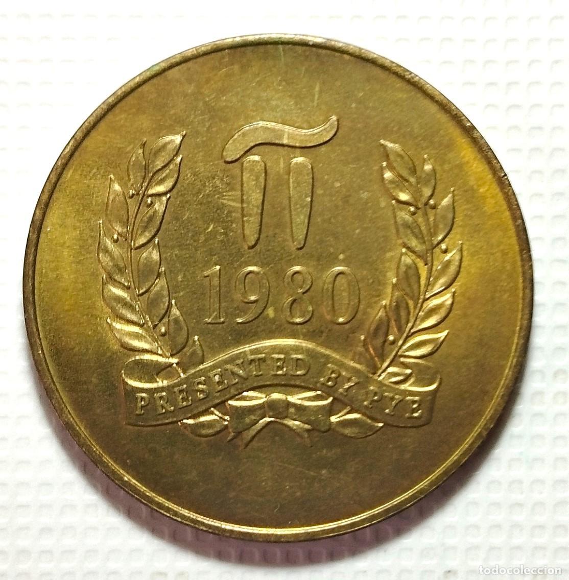 Material numism&aacute;tico: MONEDA . MEDALLA CONMEMORATICA . OLIMPIADAS MOSC&Uacute; 1980 - Foto 2