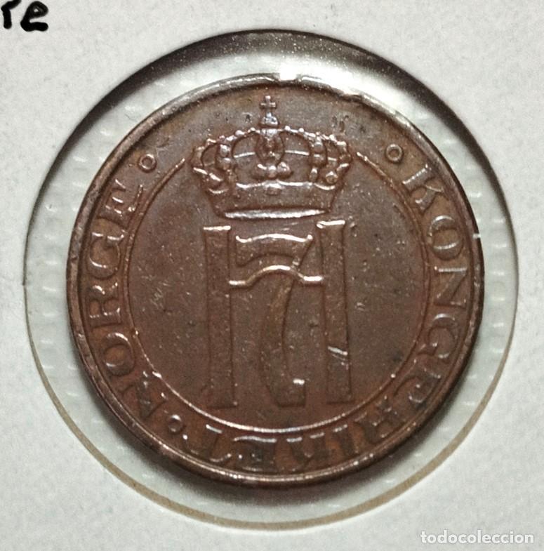 Material numism&aacute;tico: EUROPA . NORUEGA . 5 ORE 1951 - Foto 1