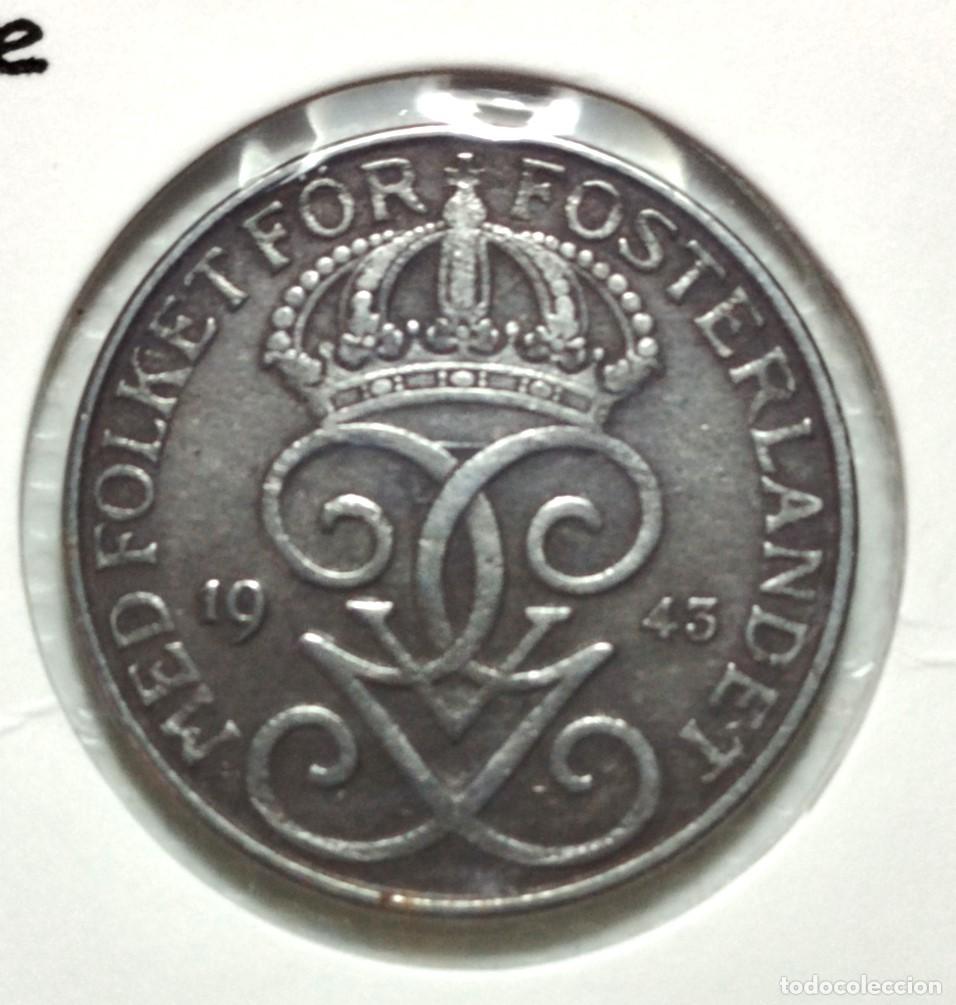 Material numism&aacute;tico: EUROPA . SUECIA . 5 ORE 1943 - Foto 1
