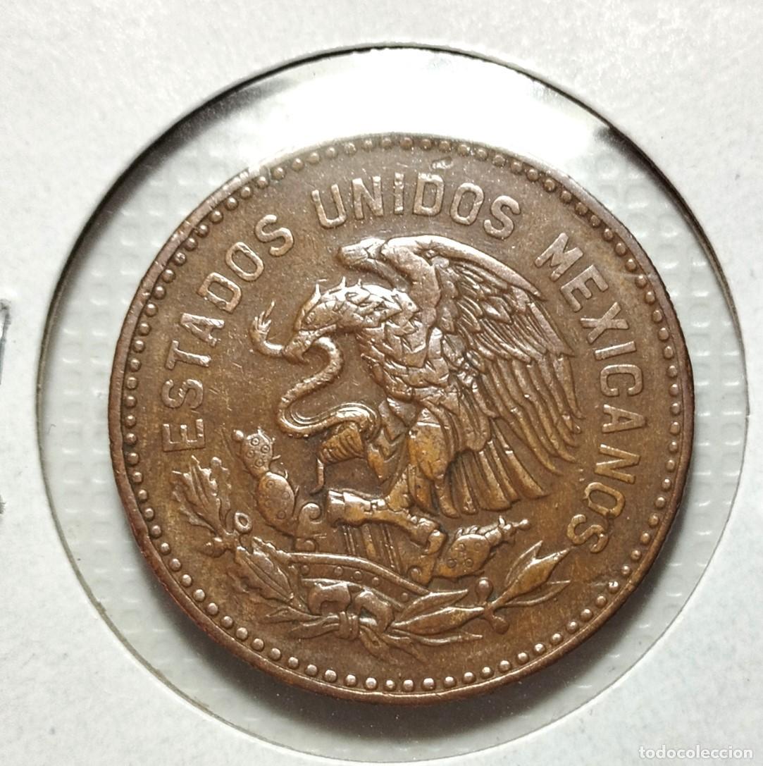 Material numism&aacute;tico: AMERICA . MEXICO . 50 CENTAVOS 1955 - Foto 2