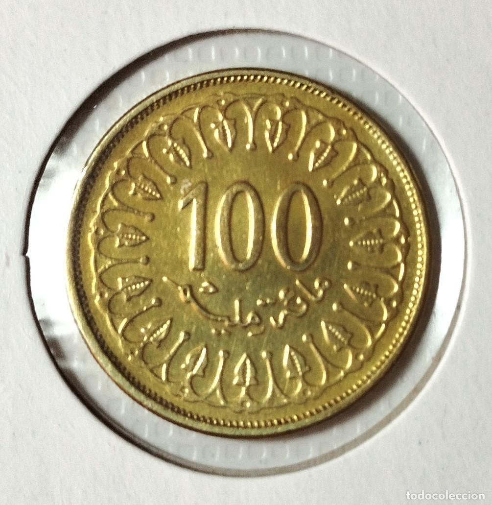 Material numism&aacute;tico: AFRICA. T&Uacute;NEZ . 100 MILIMES 2012 . SIN CIRCULAR - Foto 2