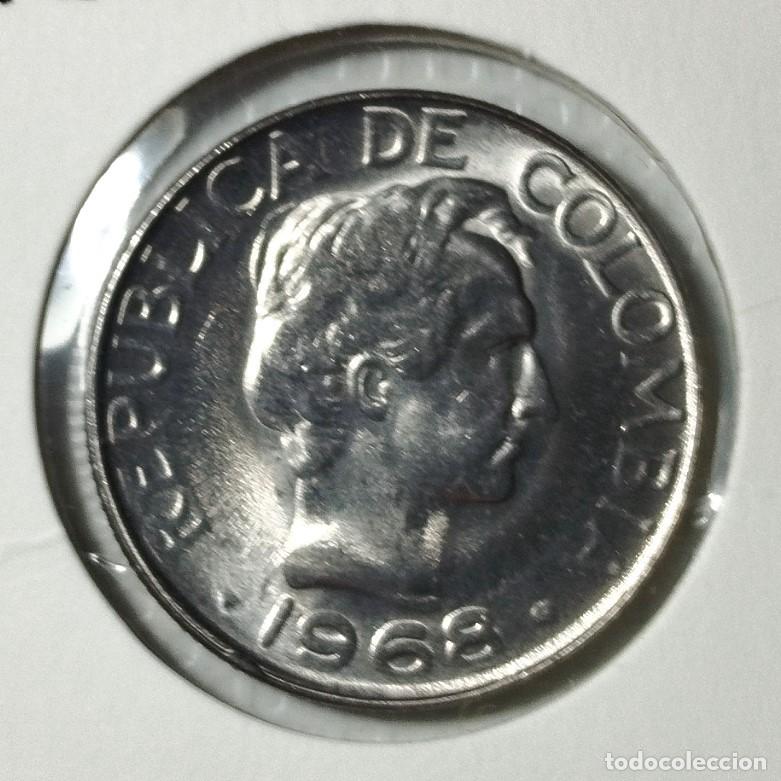 Material numism&aacute;tico: AMERICA . COLOMBIA . 20 CENTAVOS 1968 . SIN CIRCULAR - Foto 1