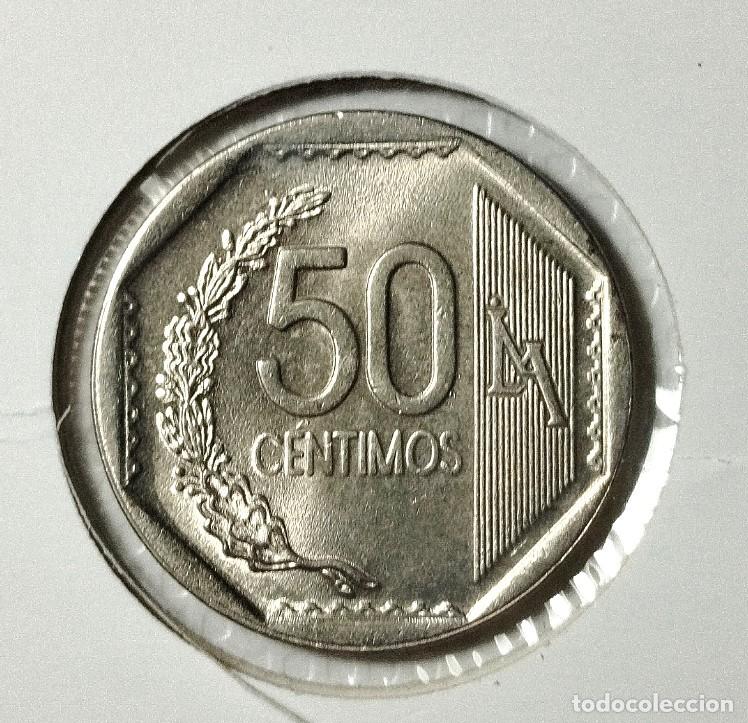 Material numism&aacute;tico: AMERICA . PER&Uacute; . 50 CENTIMOS 2007 . SIN CIRCULAR - Foto 2