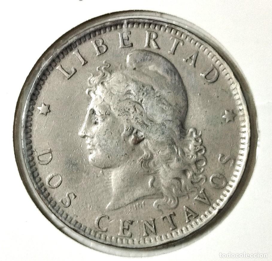 Material numism&aacute;tico: AMERICA . ARGENTINA . 2 CENTAVOS 1892 . - Foto 1