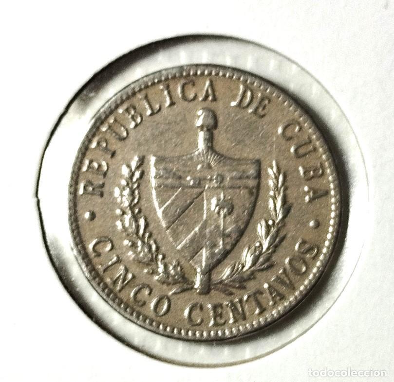 Material numism&aacute;tico: AMERICA . CUBA . 5 CENTAVOS 1946 - Foto 1