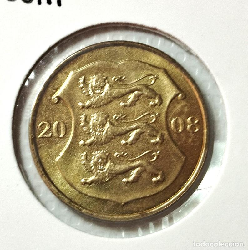 Material numism&aacute;tico: EUROPA . ESTONIA . 1 KROONI 2008 . SIN CIRCULAR - Foto 1