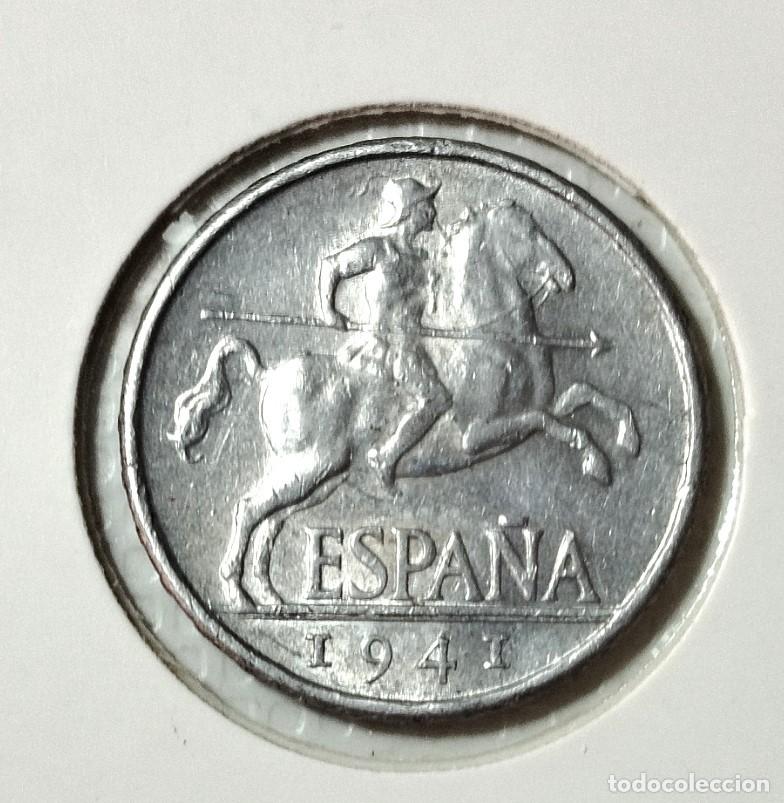 Material numism&aacute;tico: EUROPA . ESPA&Ntilde;A . 5 CENTIMOS 1941 . EXCELENTE - Foto 1