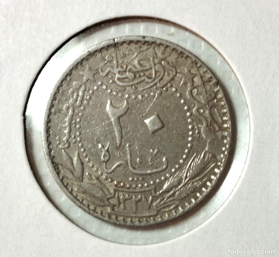 Material numism&aacute;tico: ASIA . TURQUIA . 10 PARA 1915 - Foto 2