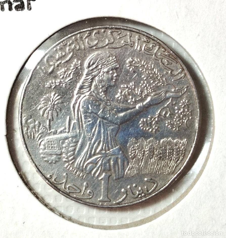 Material numism&aacute;tico: AFRICA . T&Uacute;NEZ . 1 DINAR 1997 - Foto 1