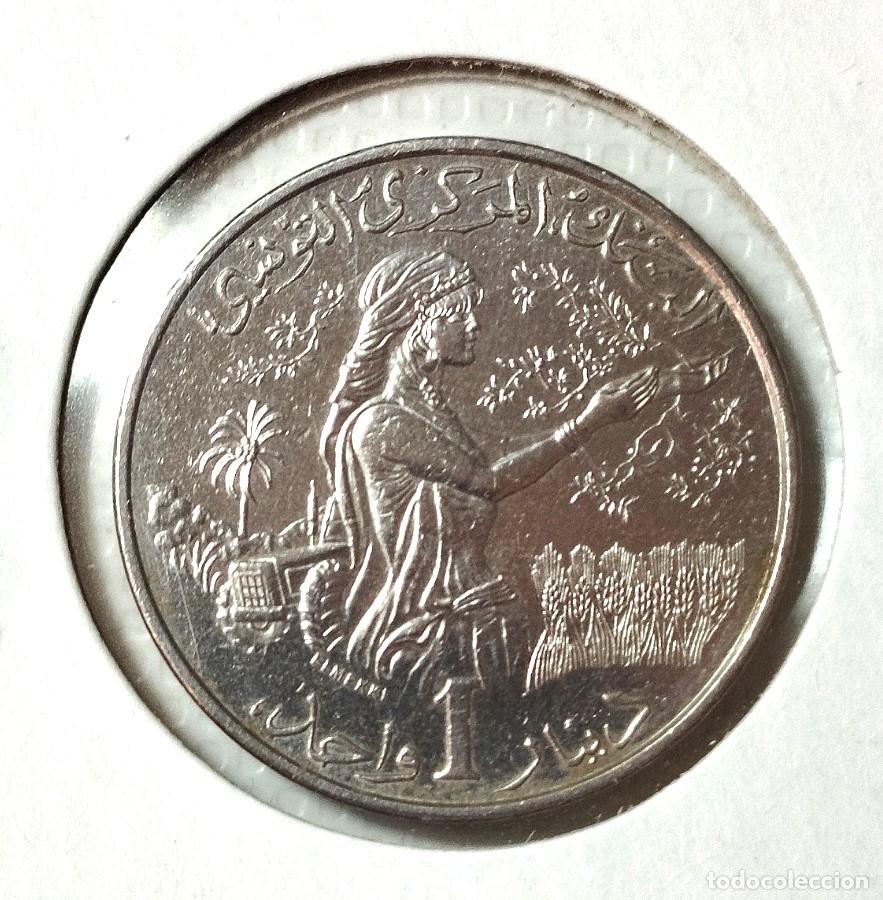 Material numism&aacute;tico: AFRICA . T&Uacute;NEZ . 1 DINAR 1983 - Foto 2