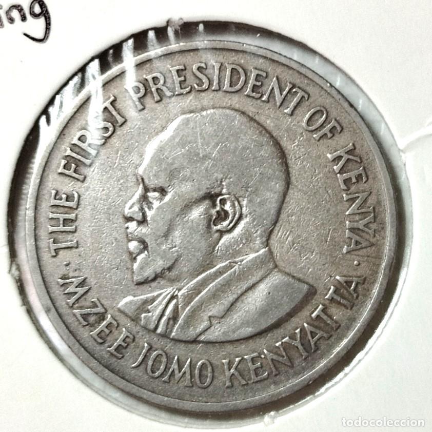 Material numism&aacute;tico: AFRICA . KENIA - 1 SHILLING 1969 - Foto 1