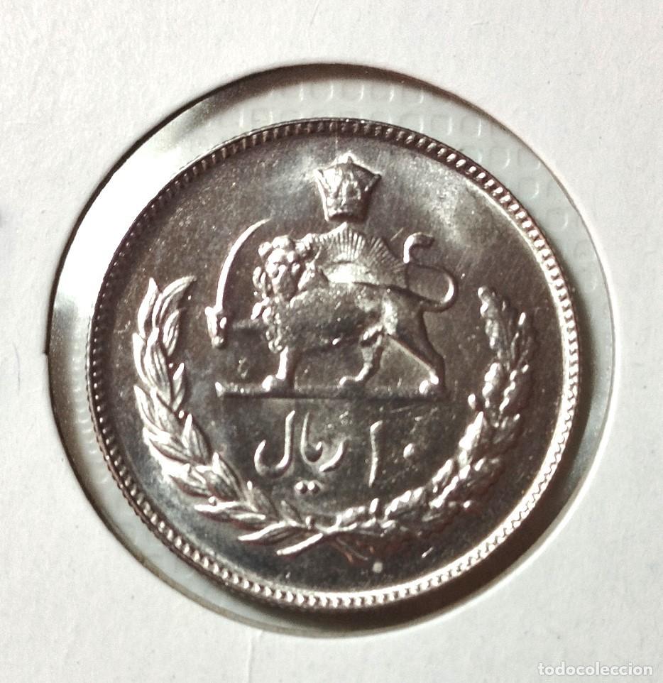 Material numism&aacute;tico: ASIA . IRAN . 10 RIALS 1973 . SIN CIRCULAR - Foto 2