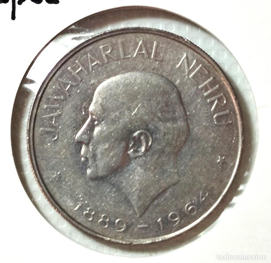 Material numism&aacute;tico: ASIA . INDIA . 1 RUPEE 1964 . EXCELENTE - Foto 1