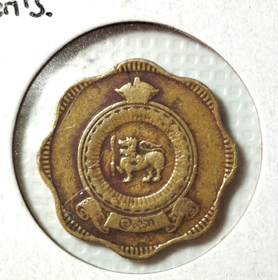 Material numism&aacute;tico: ASIA . SRY LANKA . CEYLAN . 10 CENTS 1965 - Foto 1