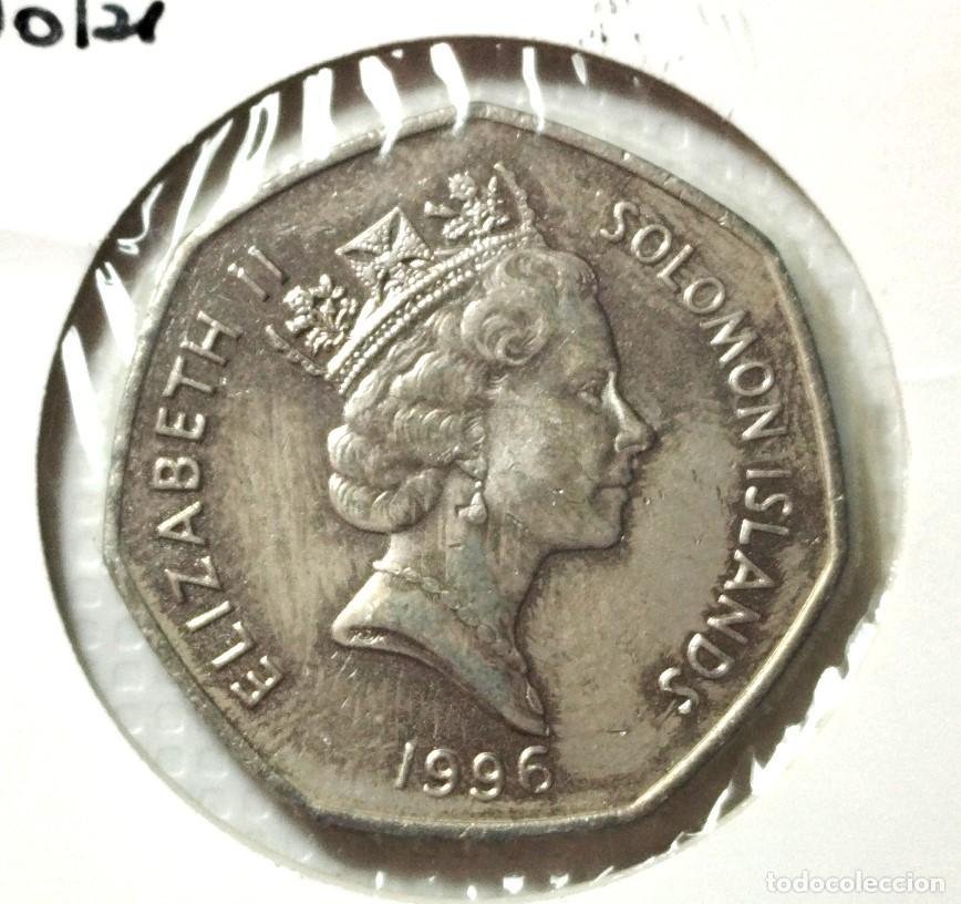 Material numism&aacute;tico: OCEANIA . ISLAS SOLOMON . 1 DOLLAR 1996 . - Foto 1