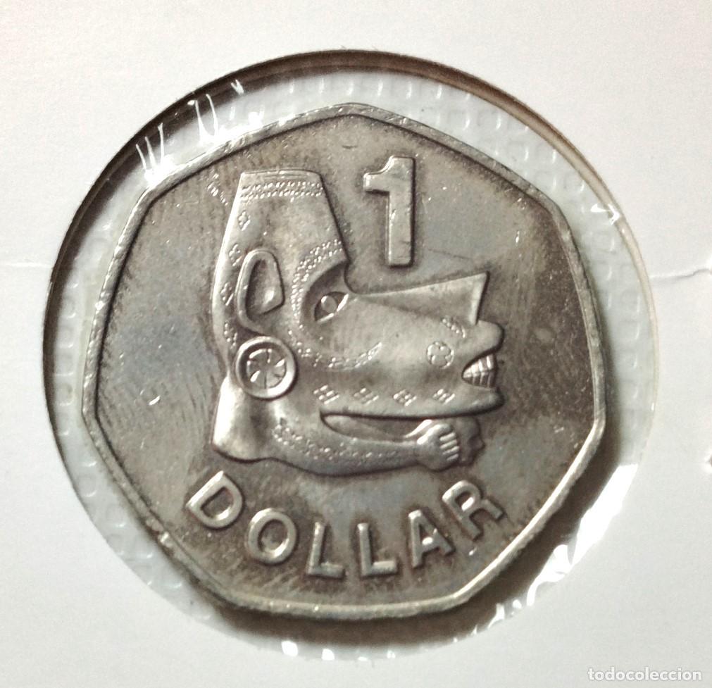 Material numism&aacute;tico: OCEANIA . ISLAS SOLOMON . 1 DOLLAR 1996 . - Foto 2