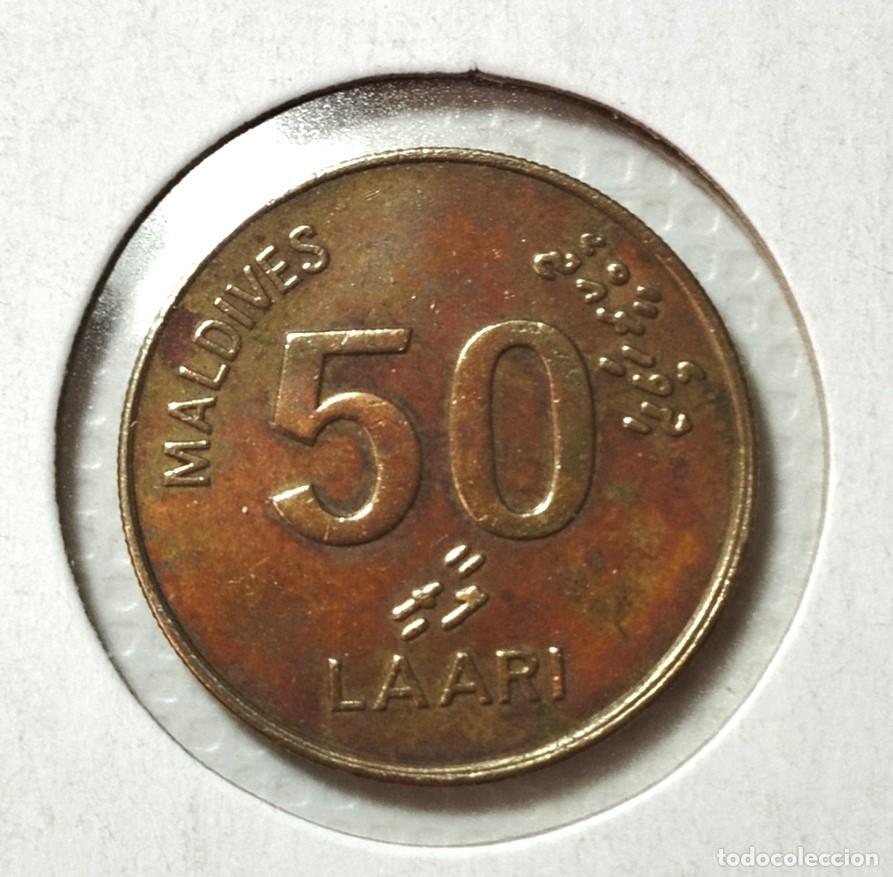 Material numism&aacute;tico: OCEANIA . ISLAS MALDIVAS . 50 LAARI 2008 - Foto 2