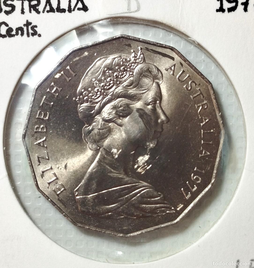 Material numism&aacute;tico: OCEANIA . AUSTRALIA - 50 CENTS 1977 . SIN CIRCULAR - Foto 1