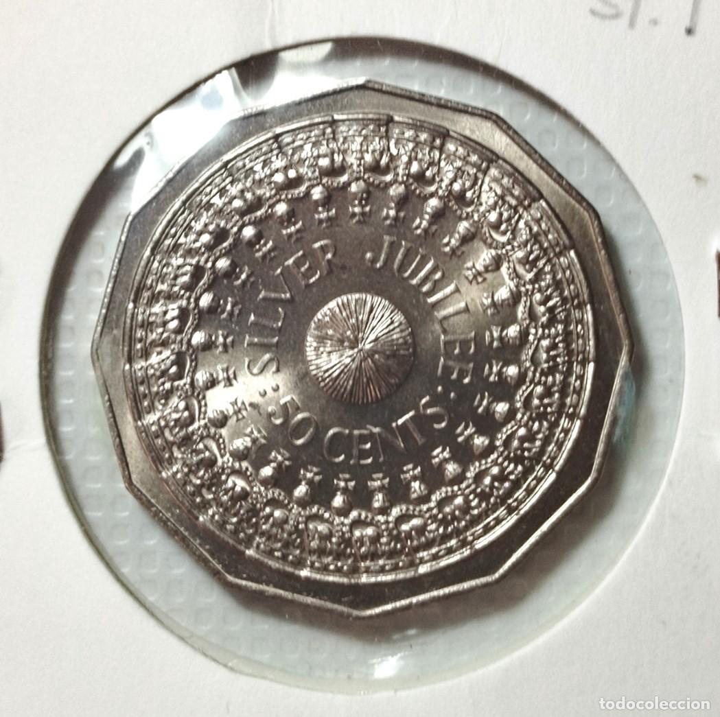 Material numism&aacute;tico: OCEANIA . AUSTRALIA - 50 CENTS 1977 . SIN CIRCULAR - Foto 2