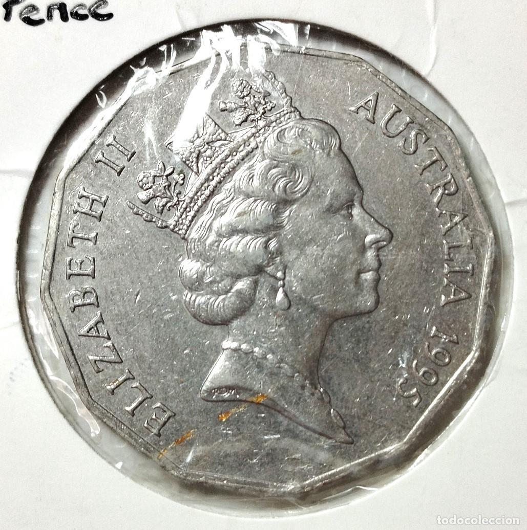 Material numism&aacute;tico: OCEANIA . AUSTRALIA . 50 PENCE 1995 - Foto 1