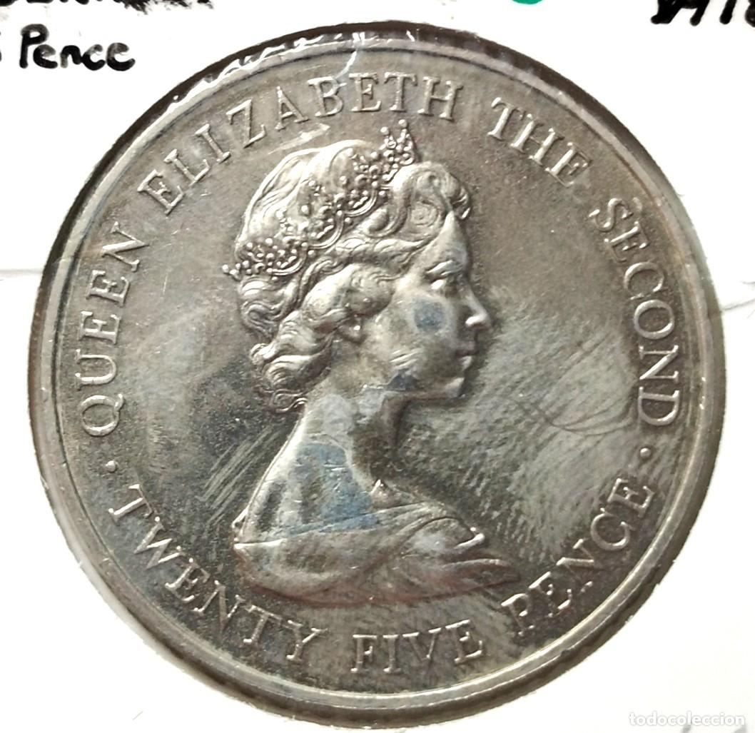Material numism&aacute;tico: EUROPA . GUERNESEY . 25 PENCE 1978 - Foto 1