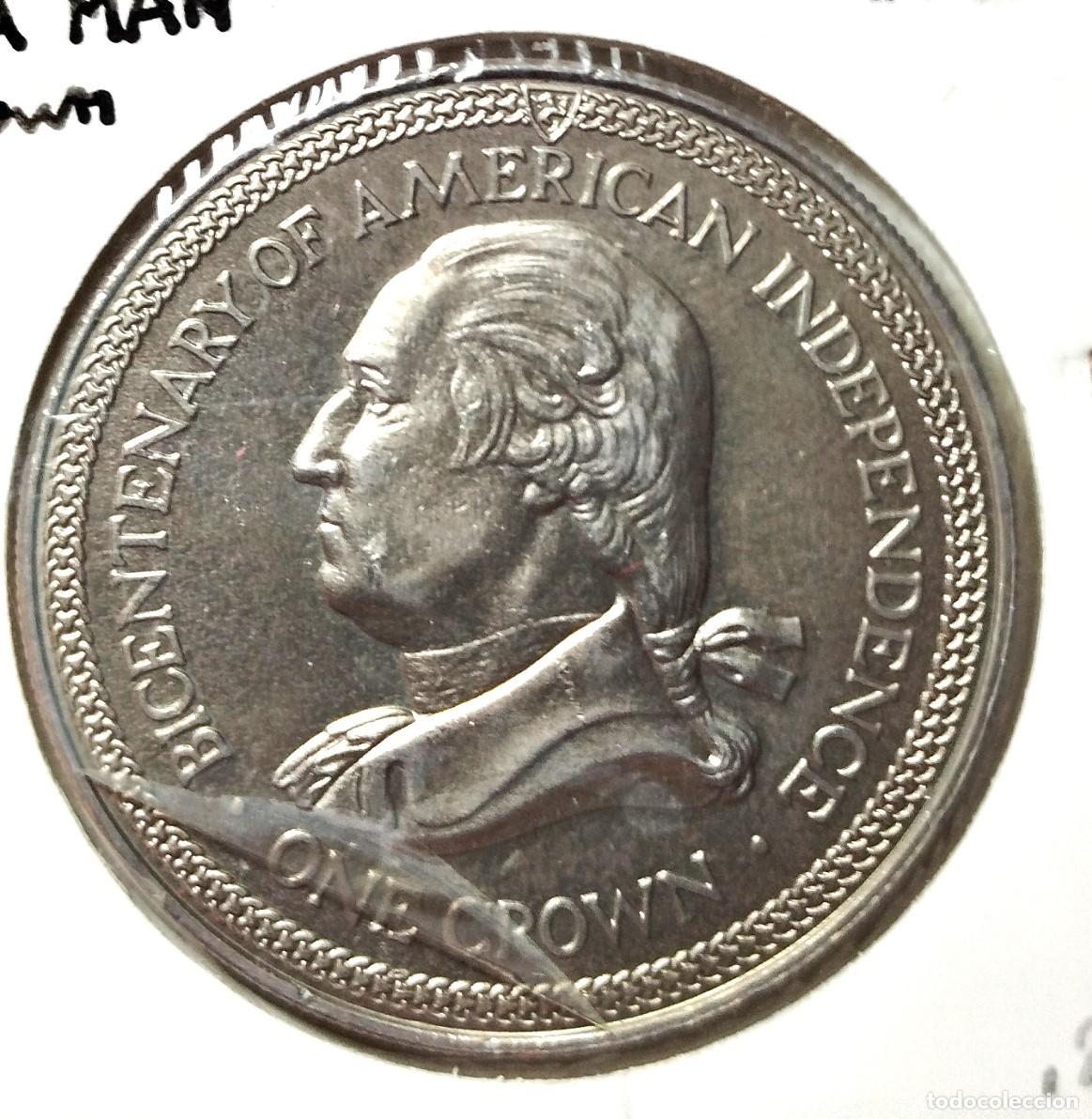 Material numism&aacute;tico: EUROPA . ISLA MAN . 1 CRWN 1976 , SIN CIRCULAR - Foto 1