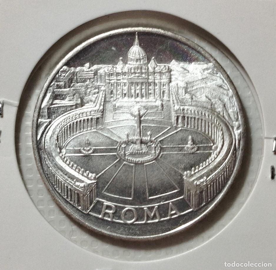 Material numism&aacute;tico: MEDALLA RELIGIOSA . JUAN PABLO II . PROOF - Foto 2