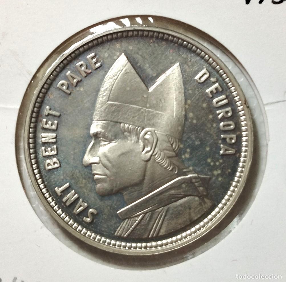 Material numism&aacute;tico: MEDALLA RELIGIOSA . SAN BENITO . NUEVA - Foto 1