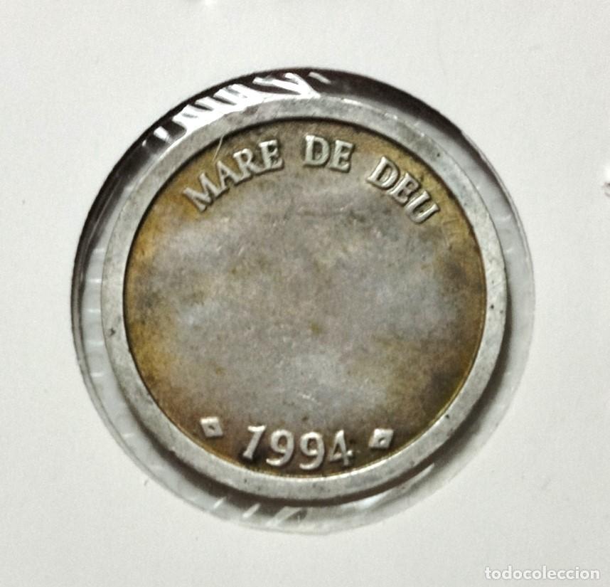 Material numism&aacute;tico: MEDALLA RELIGIOSA . MARE DE DEU . 1994 . PLATA - Foto 2